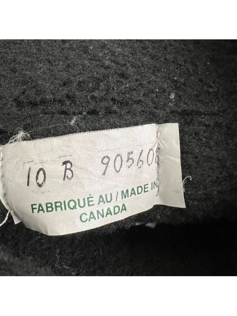 Vintage minimalist tall black vegan leather fleece lined flat boots 10 - Picture 13 of 15